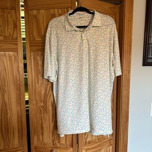 PETER MILLAR - RARE TRULY HARD SELTZER Mens XL. Polo Shirt